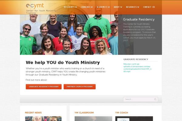 cymt.org site used Cymt-twentythirteen