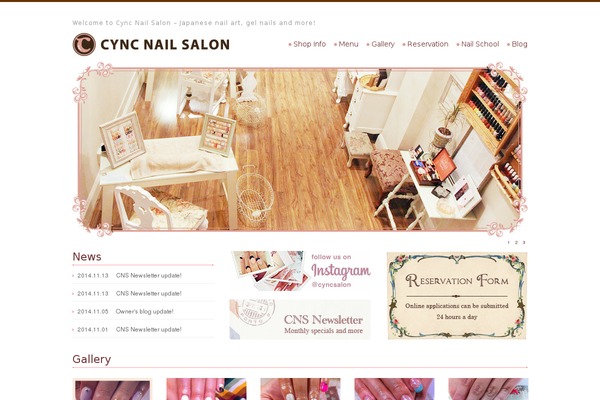cyncnail.com site used Cync_nail_salon