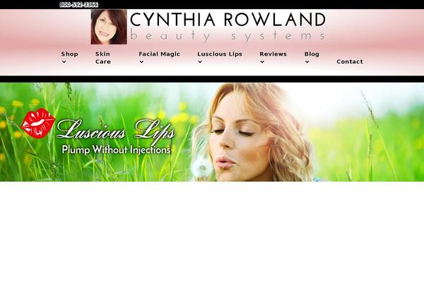cynthiarowland.com site used Cynthia-rowland