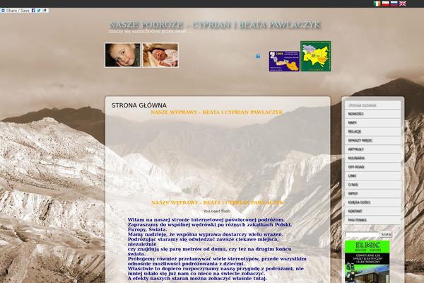Glossy Stylo theme site design template sample