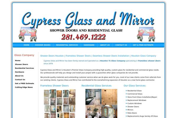 cypressglass.com site used Glasscompanyhouston