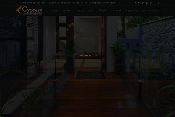 cypresshomes.co site used Archi