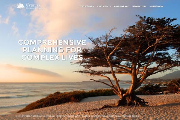 cypressplanning.com site used Ark-cypress