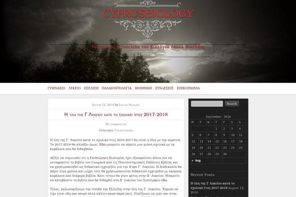 Typo-o-graphy theme site design template sample