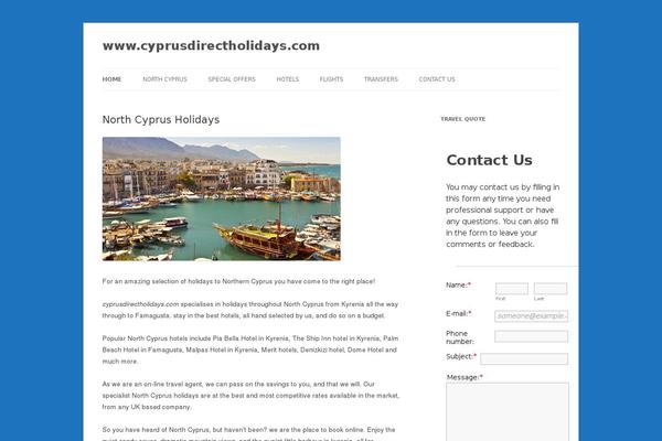 Site using Contact Form Builder plugin