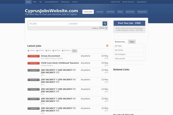 cyprusjobswebsite.com site used Jobroller