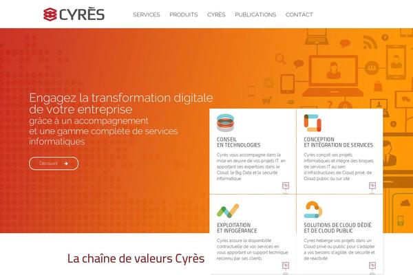 cyres.fr site used Cyres