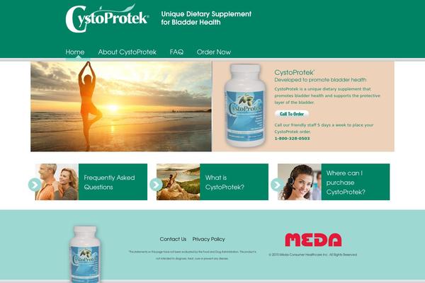 cysto-protek.com site used Cystoprotek