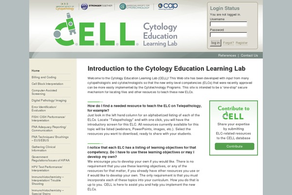 cytologyedlab.org site used Cool