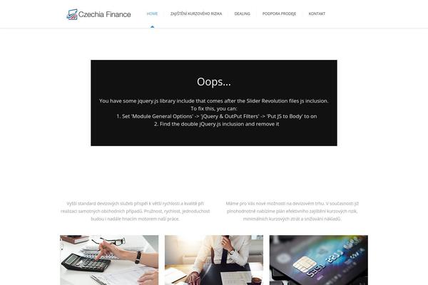 BeTheme Child theme site design template sample