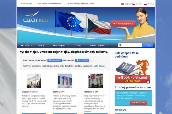 czechkg.cz site used Czechkg_template