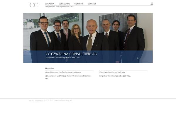czwalinaconsulting.com site used Cc-theme