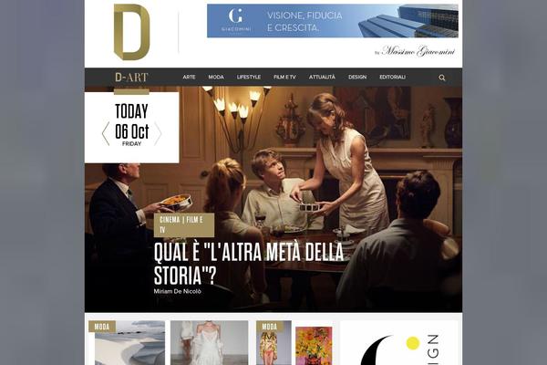 d-art.it site used Snob-per-tutti