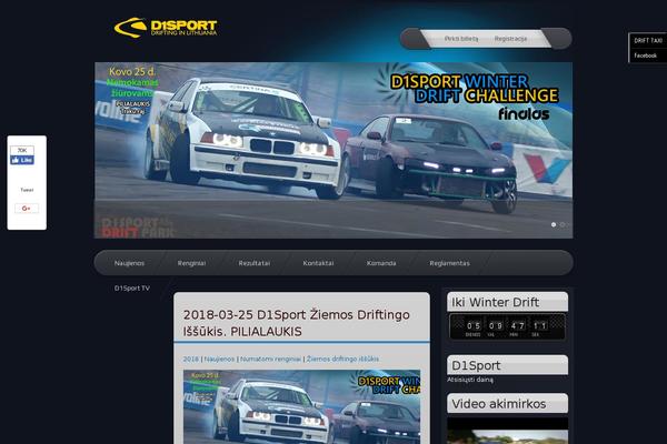 d1sport.lt site used Supercars