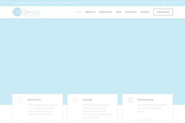 Etalon theme site design template sample