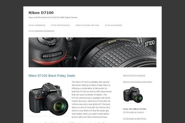 Twenty Twelve theme site design template sample