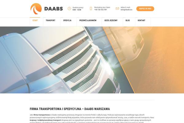 daabs.eu site used Logistic-business