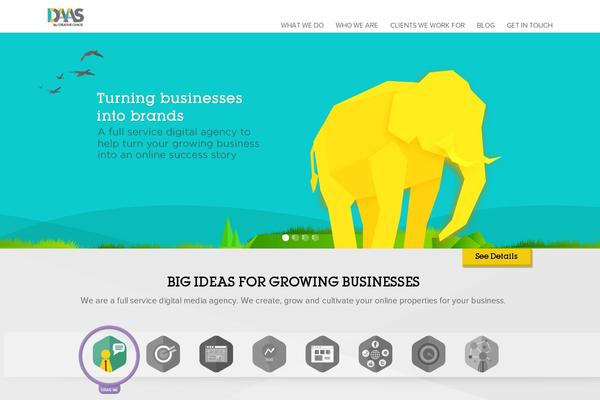 daas theme websites examples