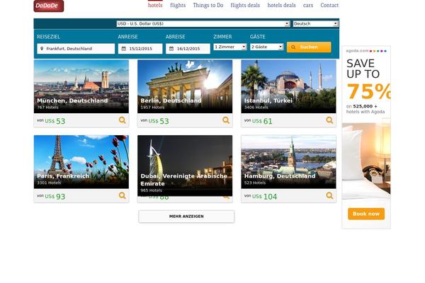 Site using Advanced iFrame plugin