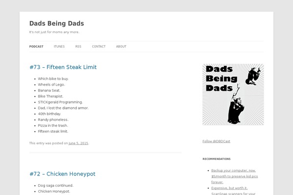 Twenty Twelve theme site design template sample