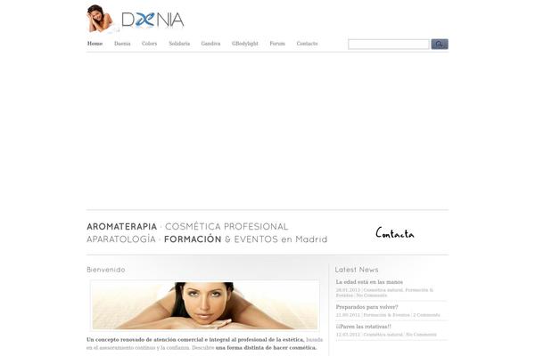 daenia.com site used Levitation