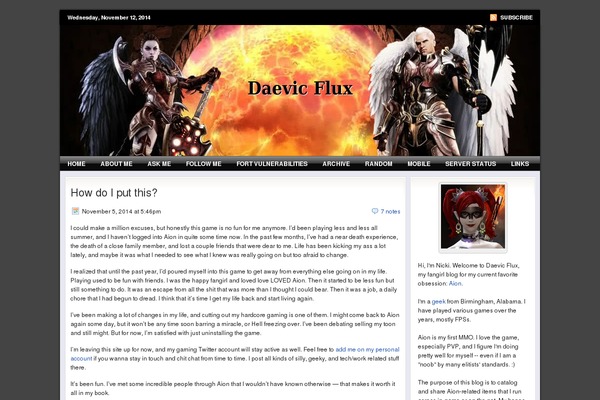 daevicflux.com site used Nicki-faulk