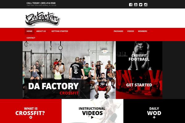 dafactory.com site used Pop