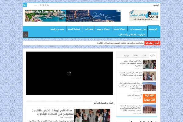 Sahifa theme site design template sample