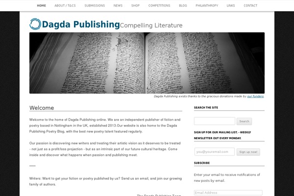 dagdapublishing.co.uk site used Dagda