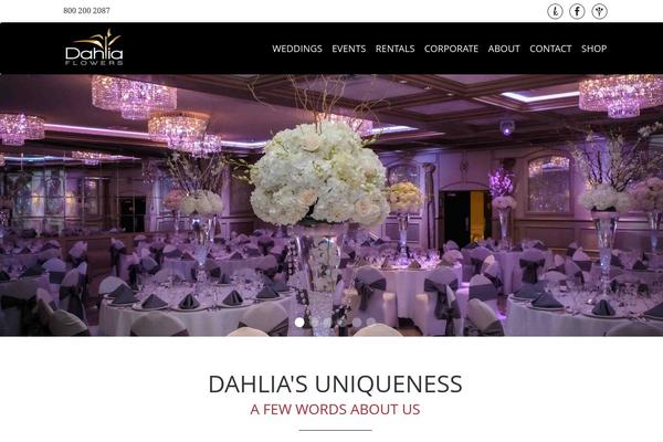 dahlia-flowers.com site used Dahlia