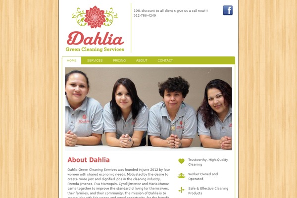 dahlia.coop site used Dahlia