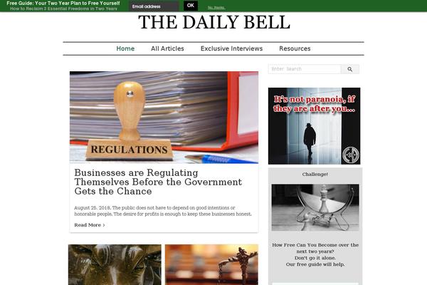 dailybell.com site used Profprojects