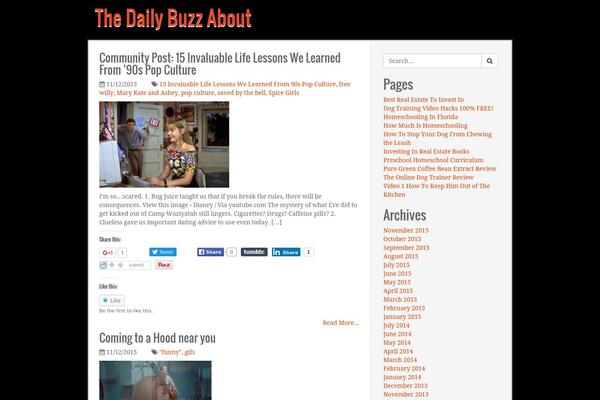 dailybuzzabout.com site used Bulletnova