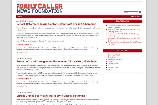 dailycallernewsfoundation.org site used Dailycaller