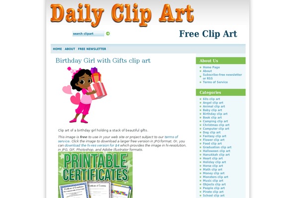 dailyclipart.net site used Themeorrhea