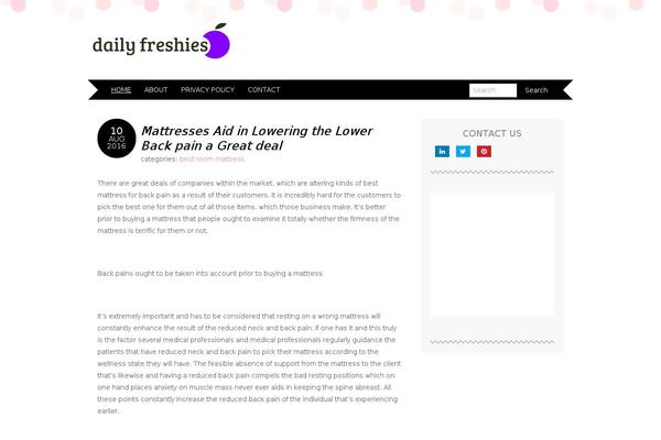 Adelle theme site design template sample