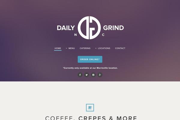 dailygrindnc.com site used Yeopress