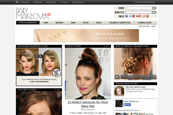 dailymakeover.com site used Pmc-stylecaster-2023