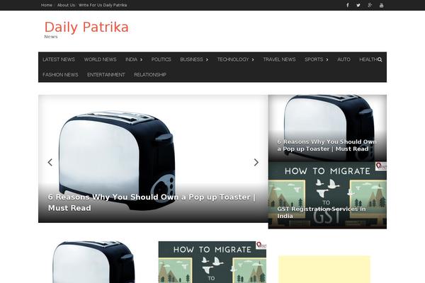 dailypatrika.com site used Awaken
