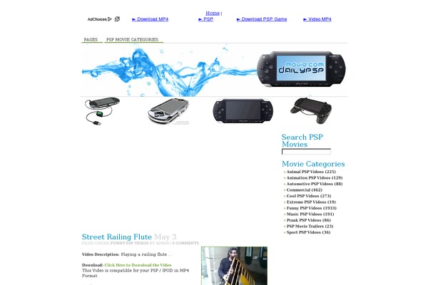 Water-10 theme site design template sample