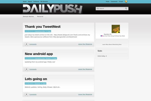 dailypush.com site used Convergence