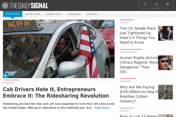 dailysignal.com site used Daily-signal