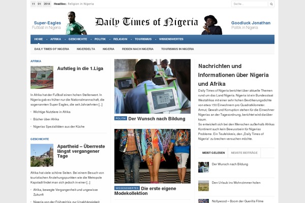 dailytimesofnigeria.com site used Newspaper-nigeria