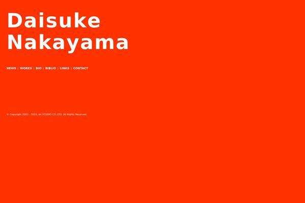 daisukenakayama.com site used Dn