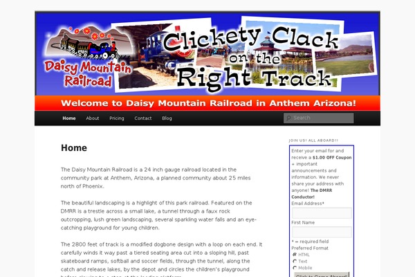 Twenty Eleven theme site design template sample