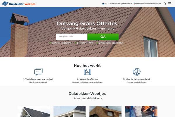 dakdekker-weetjes.nl site used Wordpress-theme-weetjes-v2.1