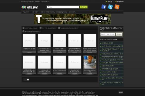 Keremiya theme site design template sample
