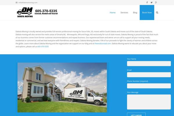 Impreza theme site design template sample