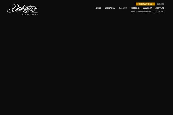 dakotas WordPress theme, websites list used dakotas theme dakotas theme websites examples