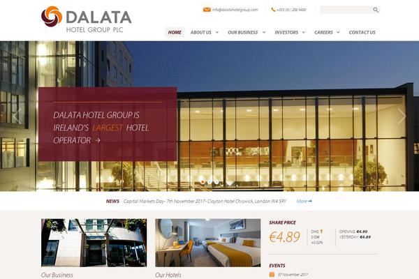 dalatahotelgroup.com site used Dalataplc